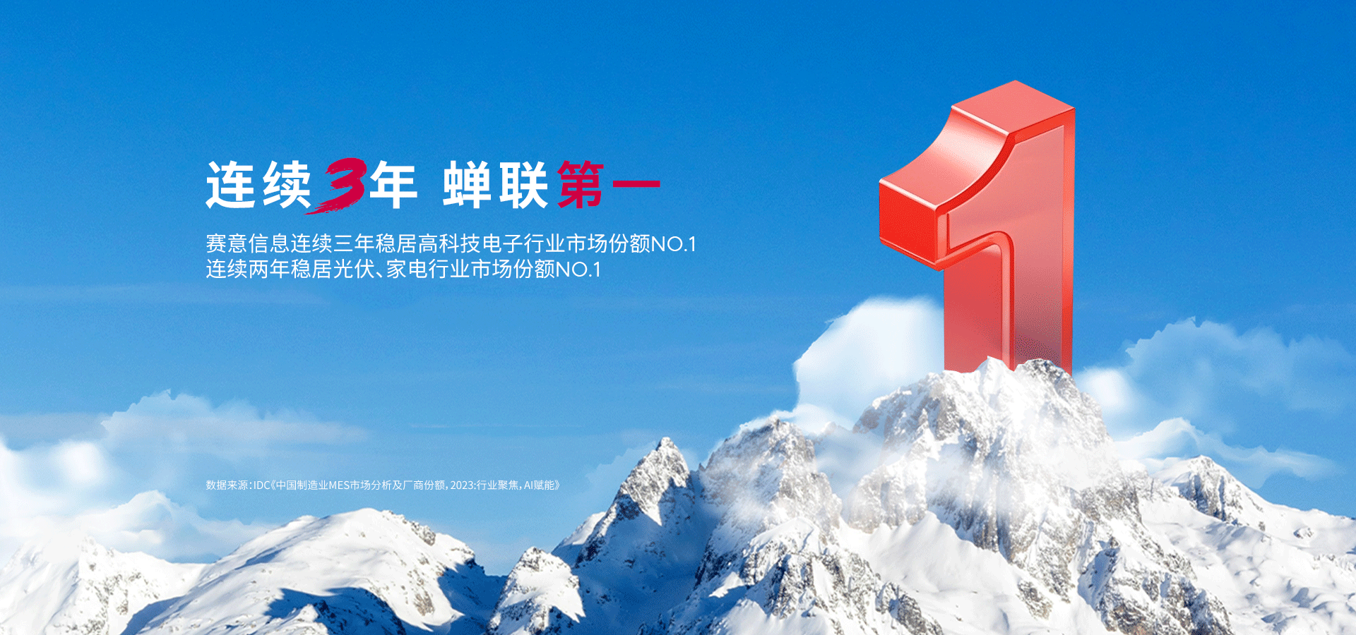 三料冠軍！賽意信息在高科技電子、光伏、家電領(lǐng)域市場份額蟬聯(lián)第一